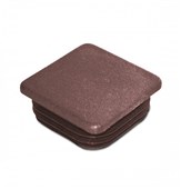 TRANSFORM TRAPLAST záslepka sloupku 65x65 mm, plastová, Hnědá